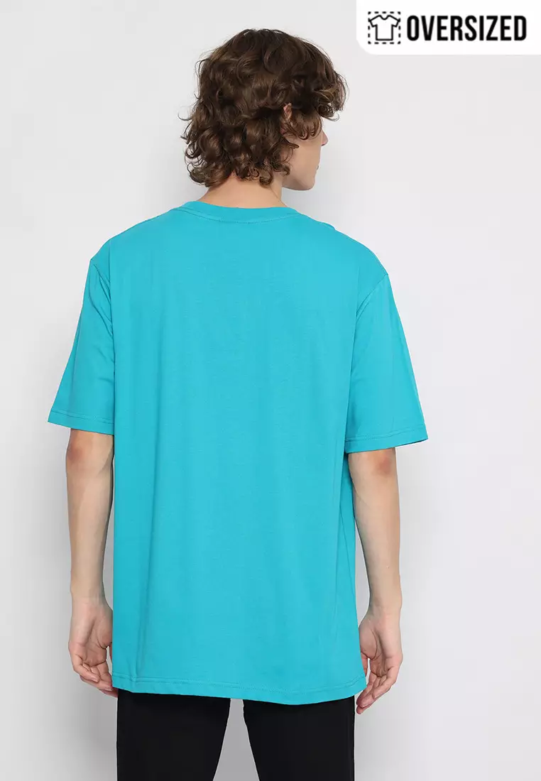 RBJ T-Shirt Cotton Combed Oversized Pria 2079250191