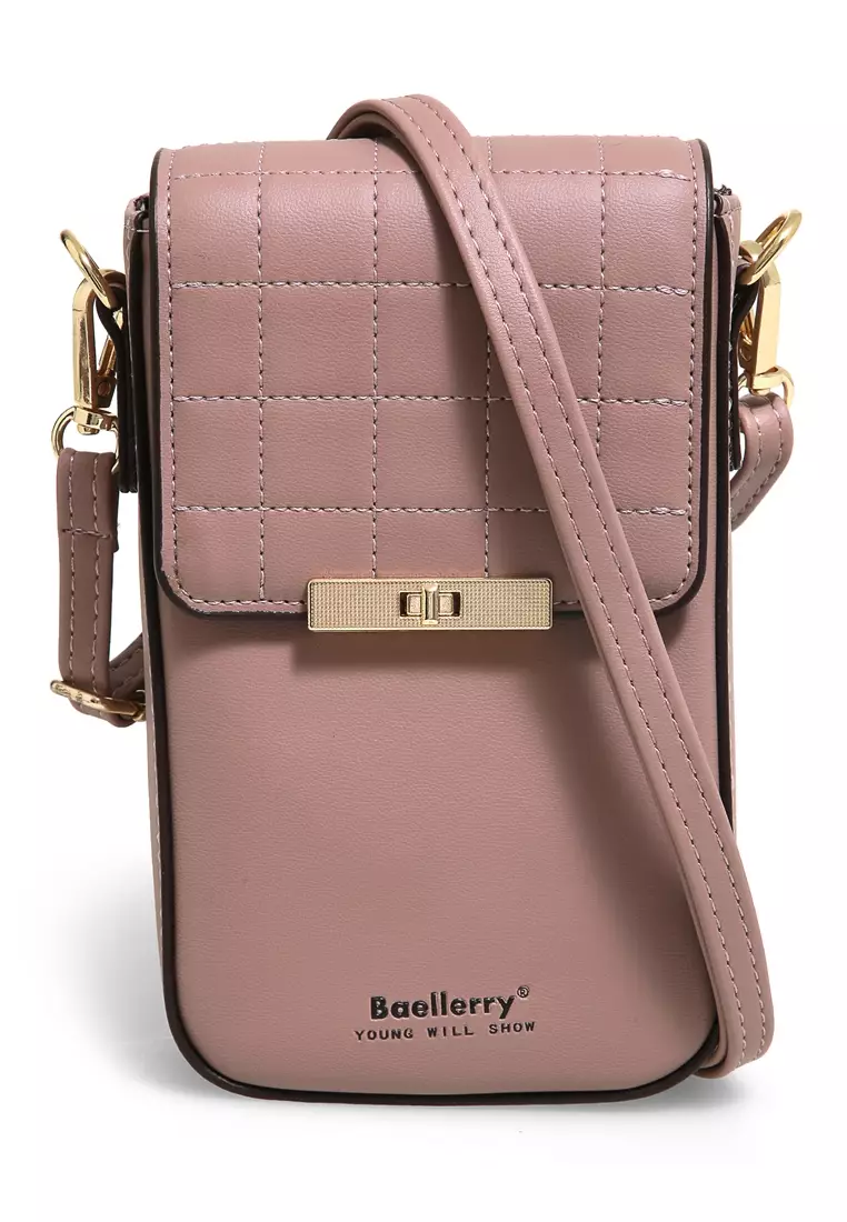 Sling Bag Wanita Tas Selempang Handphone Many Slot Material Leather ORIGINAL