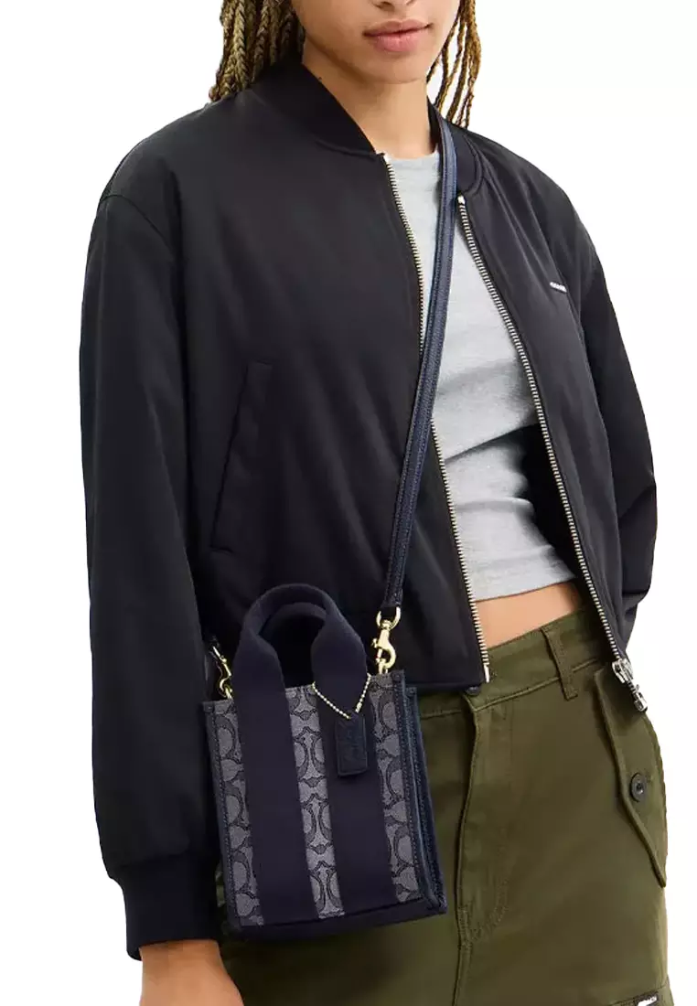 Smith Mini Tote Bag In Signature Jacquard CCL75