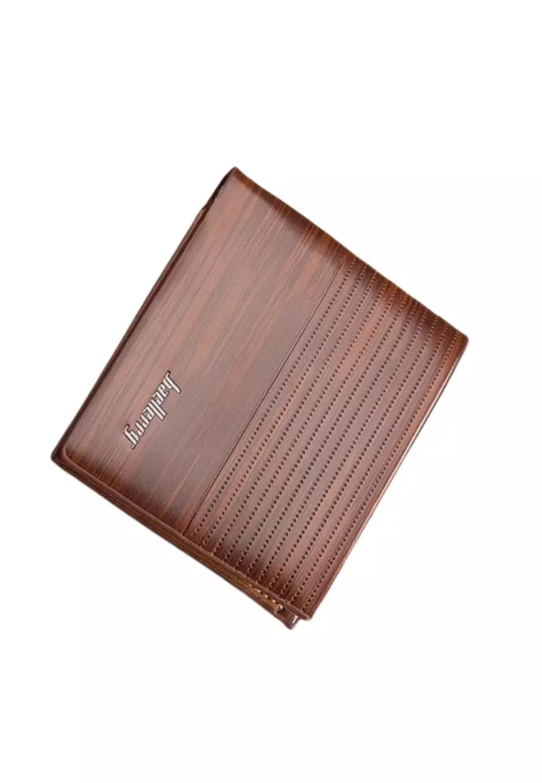 Dompet Pria Bahan Kulit PU Leather Premium Quality ORIGINAL - Brown
