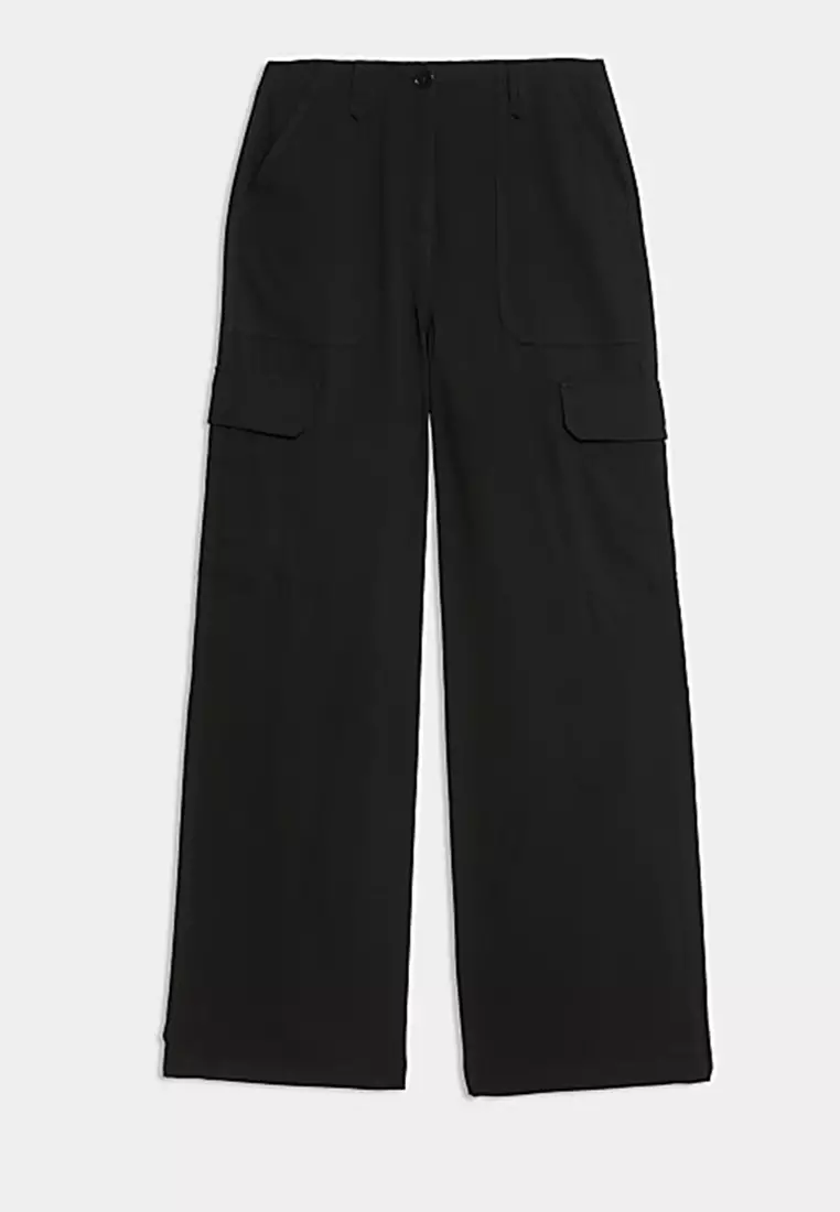 Cargo Wide Leg Trousers
