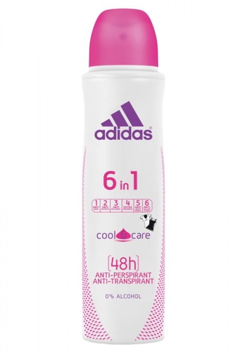 Buy Adidas Adidas 6-in-1 Cool & Care Anti-Perspirant Deodorant Spray for Her 150ml Online | ZALORA Malaysia