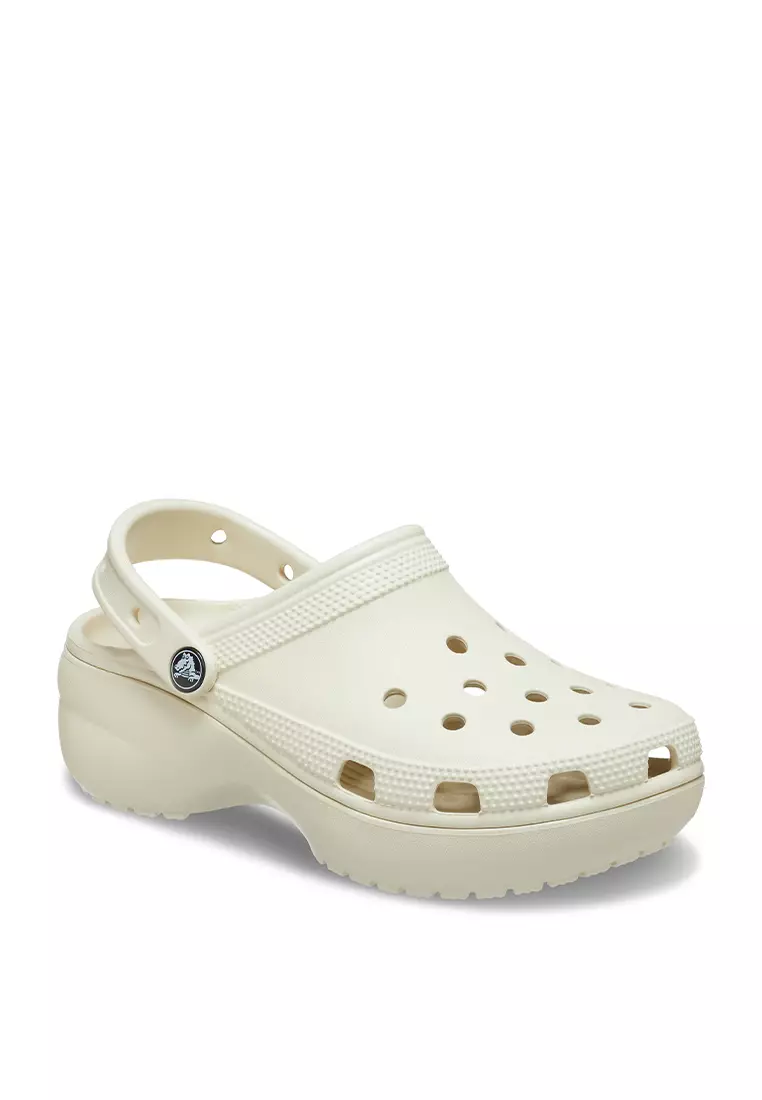Crocs Women Classic Platform Clog W - Bone