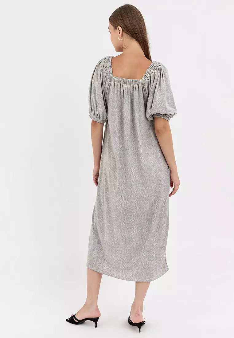 Martha Square Neck Dress