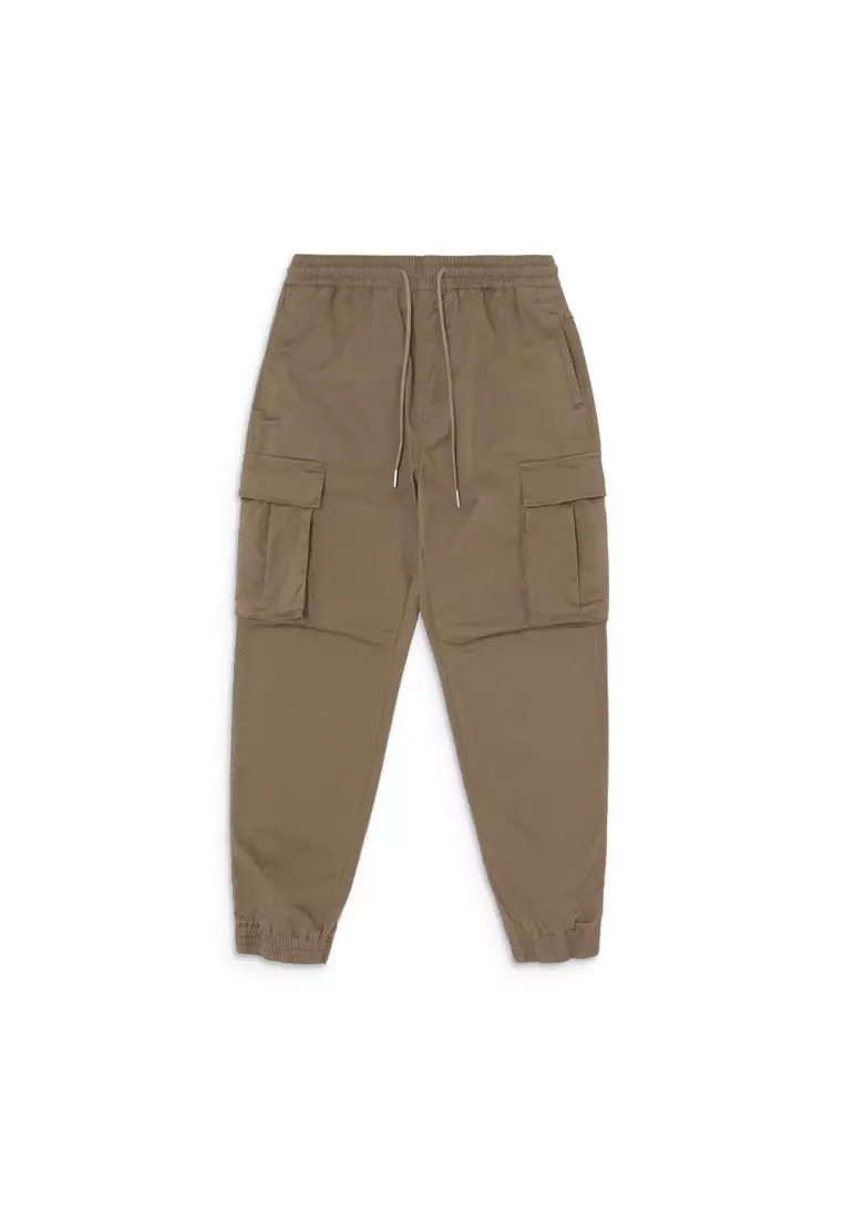 Buy DRUM DRUM Select Pocket Relaxed fit Cargo Pants Khaki Online