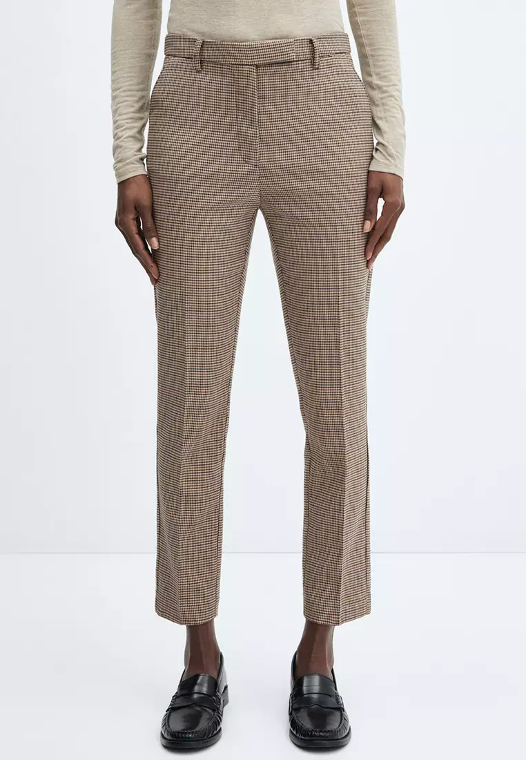 Checkered on sale pants skinny