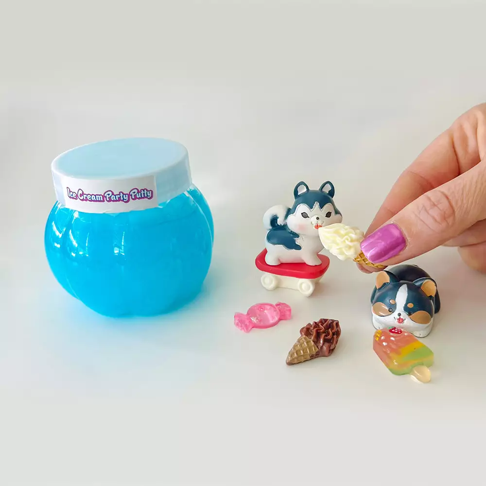 KIDDY FUN ZORBITZ SLIME PUTTY ICE CREAM PARTY 8282 RANDOM