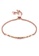 Air Jewellery gold Luxurious 2 Strap Of  Bracelet In Rose Gold B8C9EACC520BFFGS_3