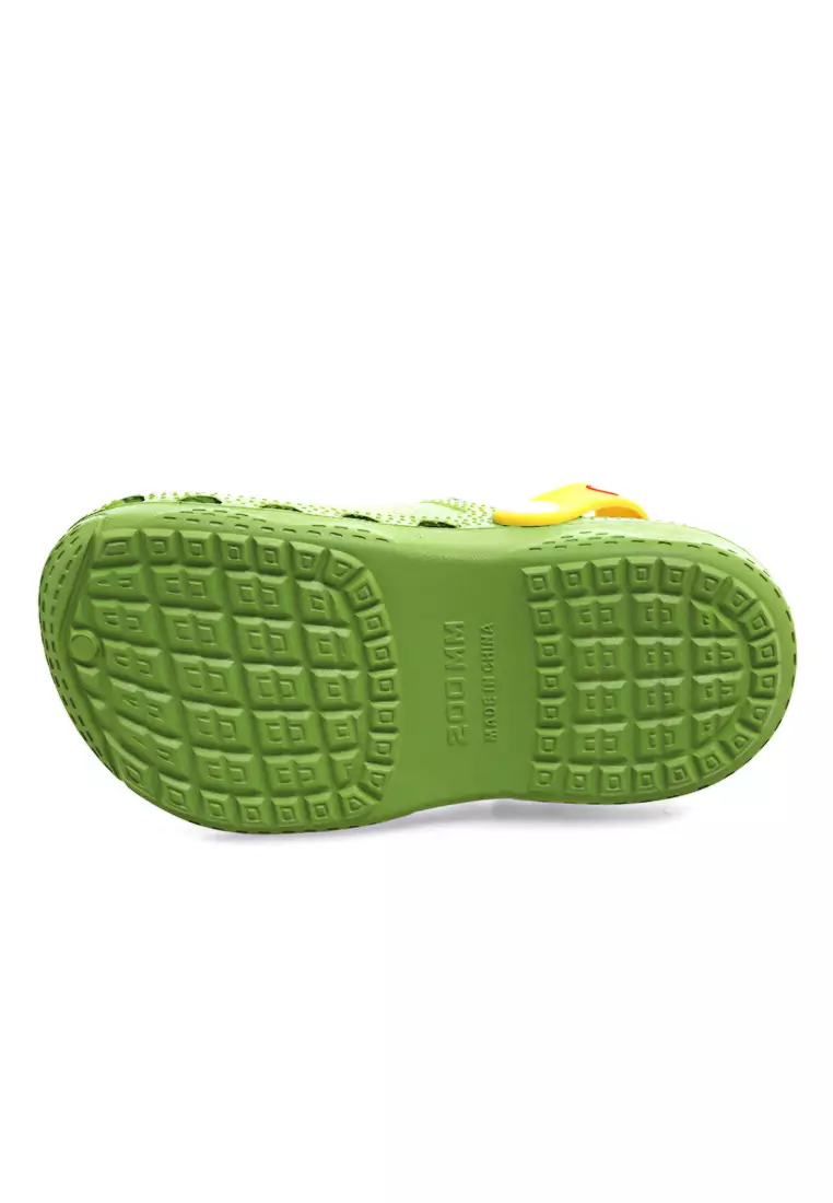 Mians Sepatu Sandal Anak Unisex Cute Anti Slip Elastic Comportable Material EVA ORIGINAL - Green