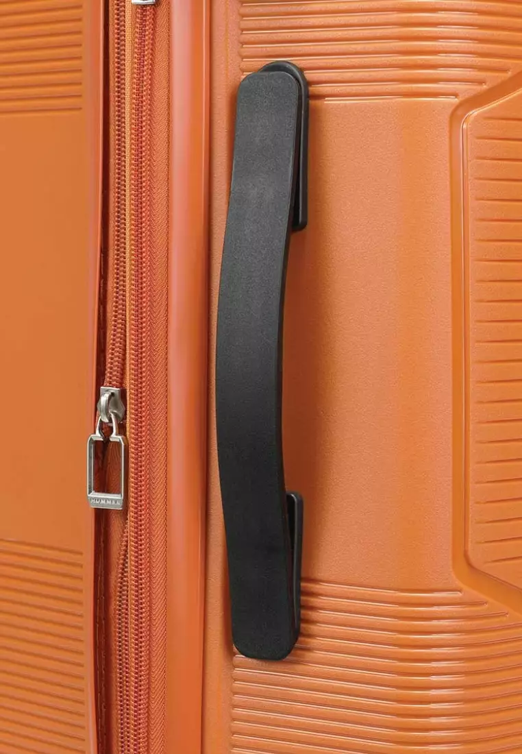Hummer Overland 24＂ Polypropylene [PP] Hard Case Expandable TSA Lock Secure Zip Luggage - 13851424
