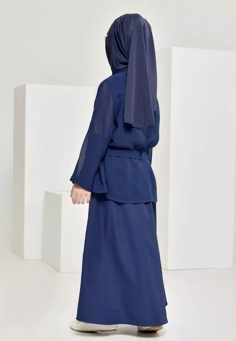 Rabbani - Gamis Drescute Anak Bani Batuta Moera RMO Z1M Navy