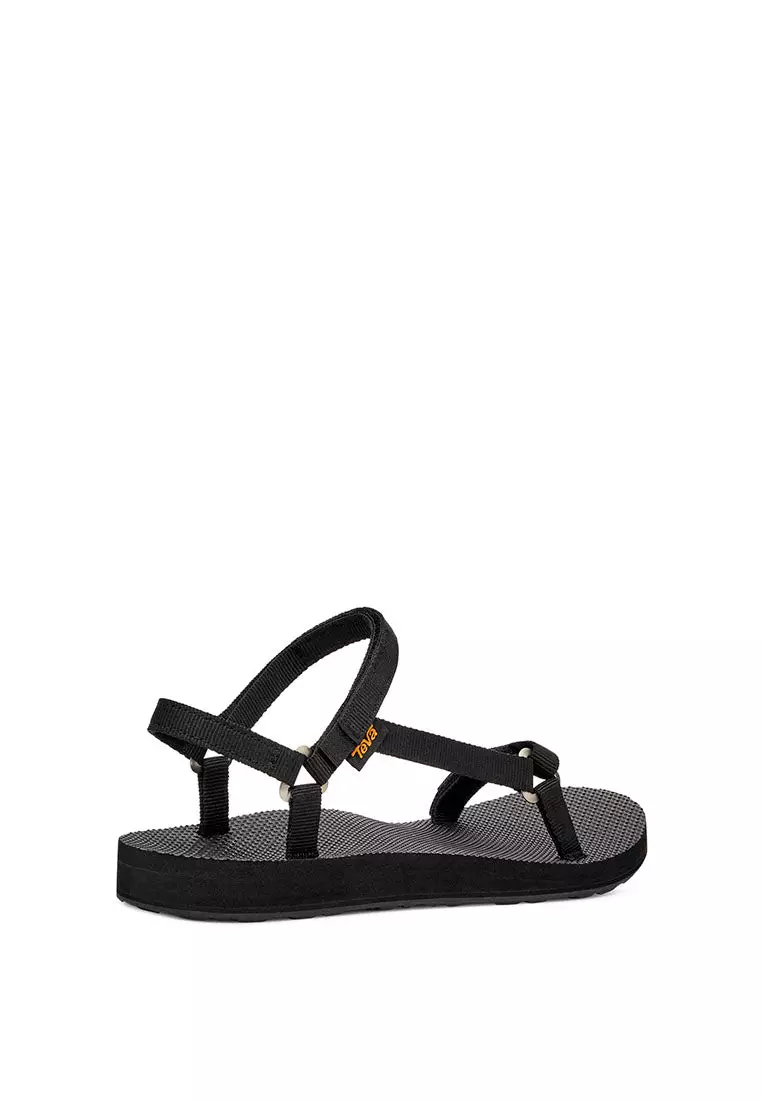 Womens Teva Original Universal Slim Sandal - Black