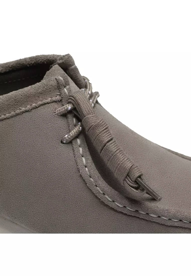 Buy Clarks Mens Wallabee Shoes - Grey Suede 2026 Online | ZALORA