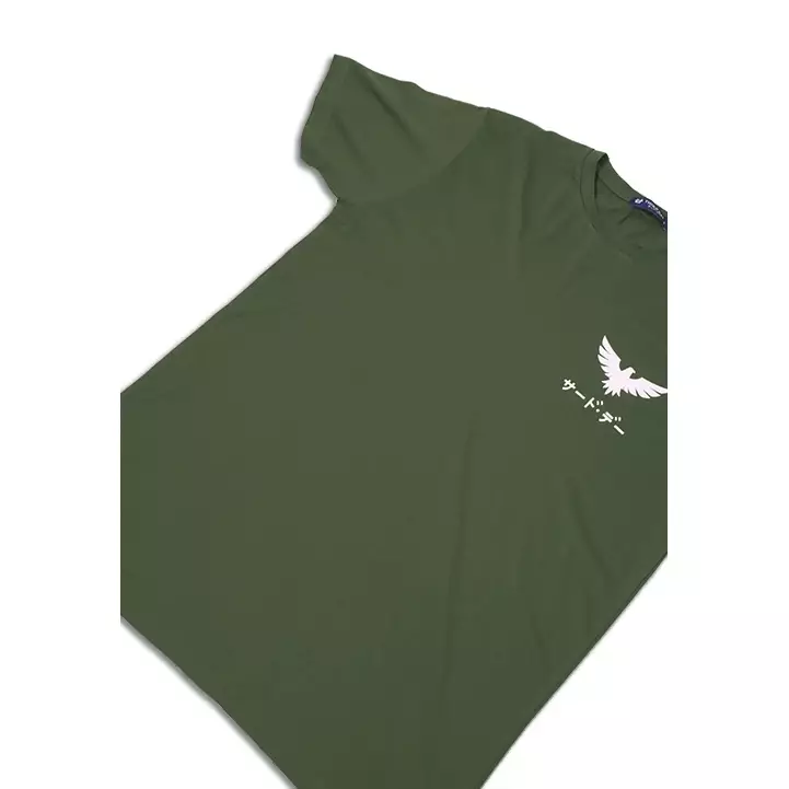 MTE93 eagle katakana gra Kaos Hijau