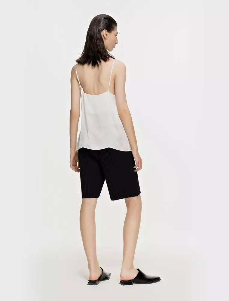 Casual Pleated Shorts