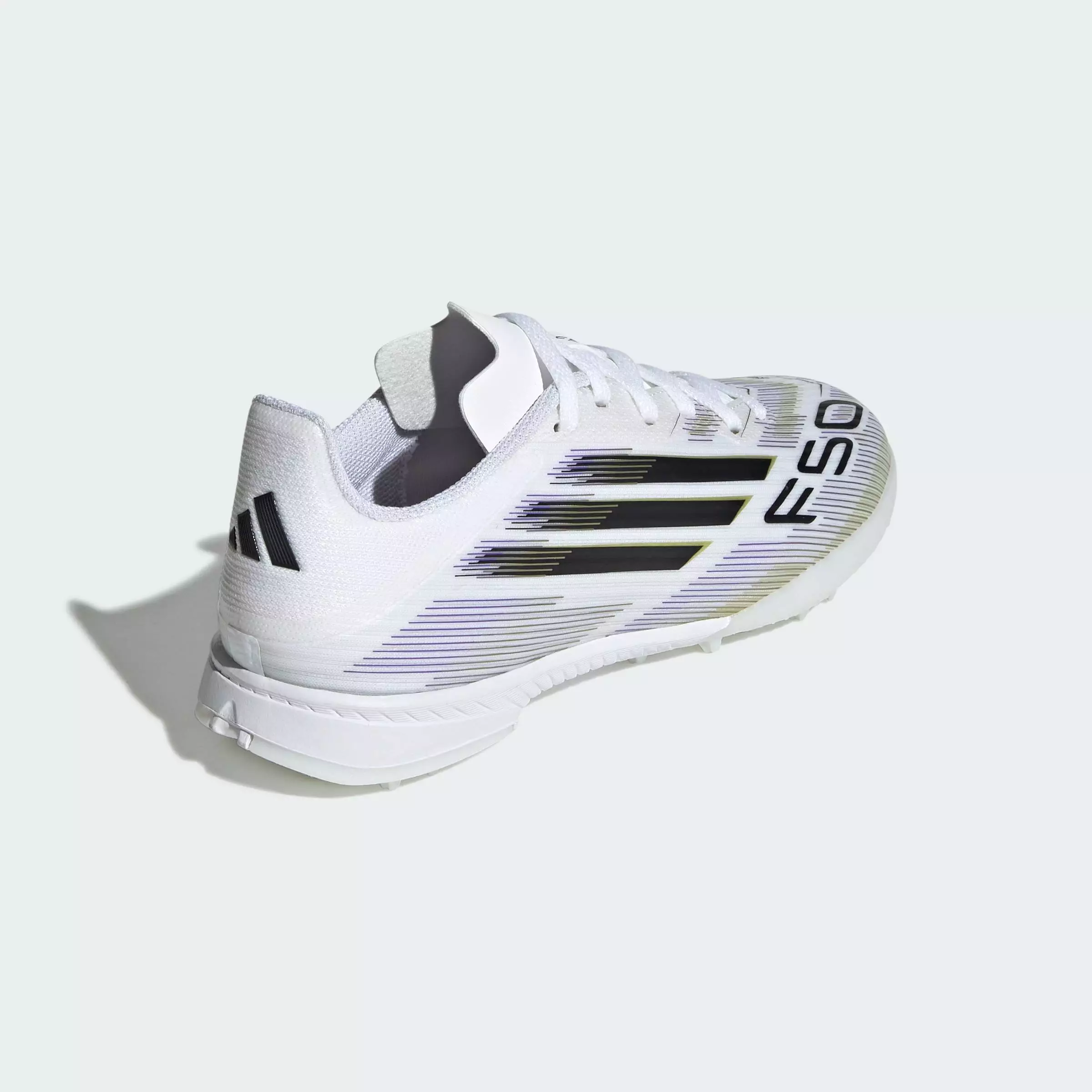 Football F50 League Turf Boots Kids Unisex White JI0002