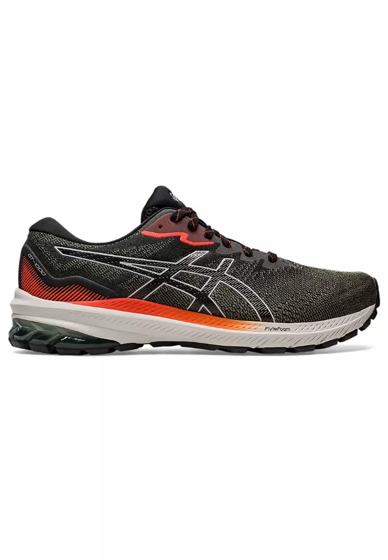 Buy ASICS ASICS GT 1000 11 TR MEN RUNNING SHOES GREEN Online