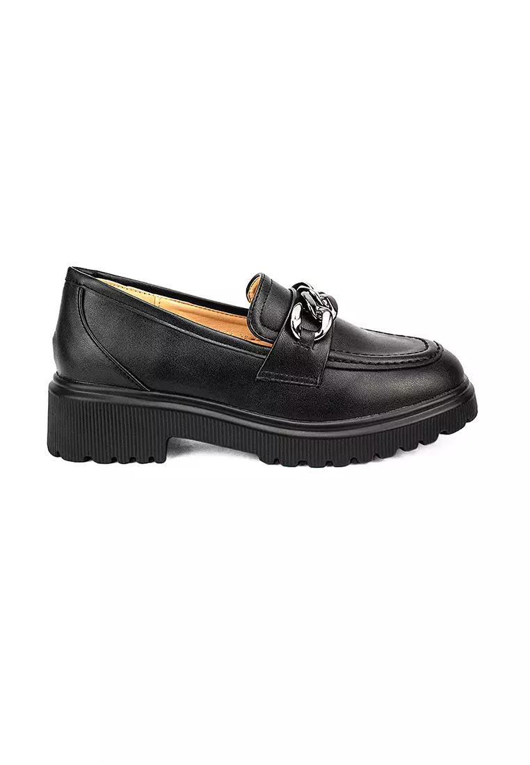 Discount on Mario D' boro Runway  shoes - SKU: Women's Korean Flats Shoes LV 22314 Black C21 C40-C44-C54-C58-C61