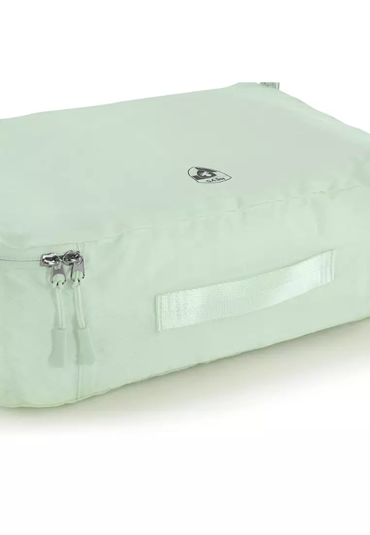 Pastel Packing Cubes 5pc Set Light Mint