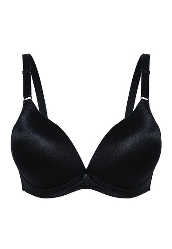 Tulip by Christine Lingerie Sleek & Shine Full Cup Non Wire - Black