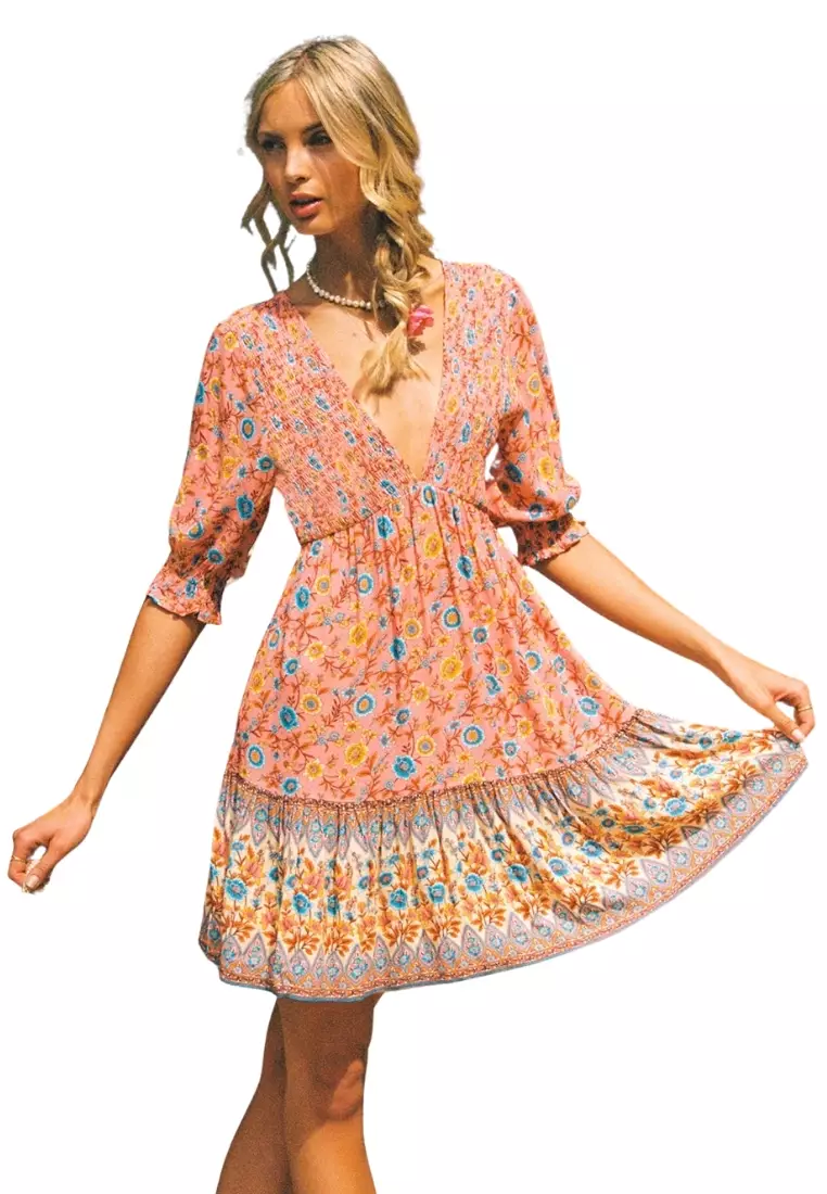 Zalora bohemian sale dress