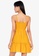 ZALORA BASICS yellow Lace Trim Plunge Neck Dress 10297AA775761DGS_6