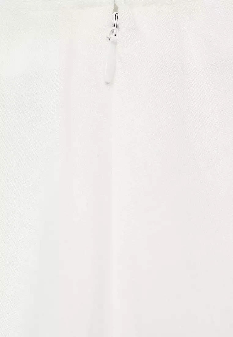 Ramie Pleated Skirt