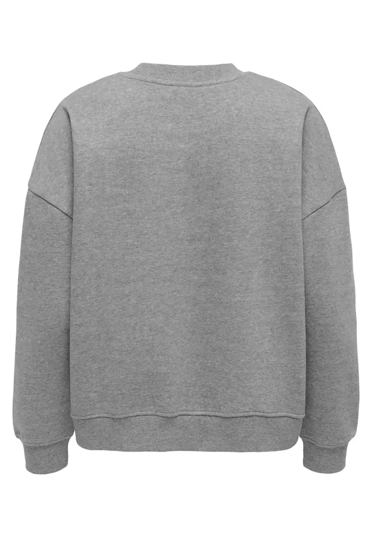 Long Sleeve Embroidered Sweatshirt