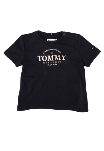 Tommy Hilfiger navy Tommy Foil Graphic Tee 2F10FKAEC017C5GS_1