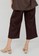 Julia Owers brown Celana Kulot Panjang Wanita AYUMI - Coklat CF749AA2CD72E1GS_2