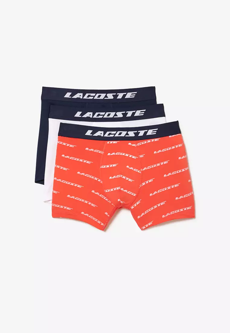 Men’s 3-pack Lacoste Microfiber Print Trunks