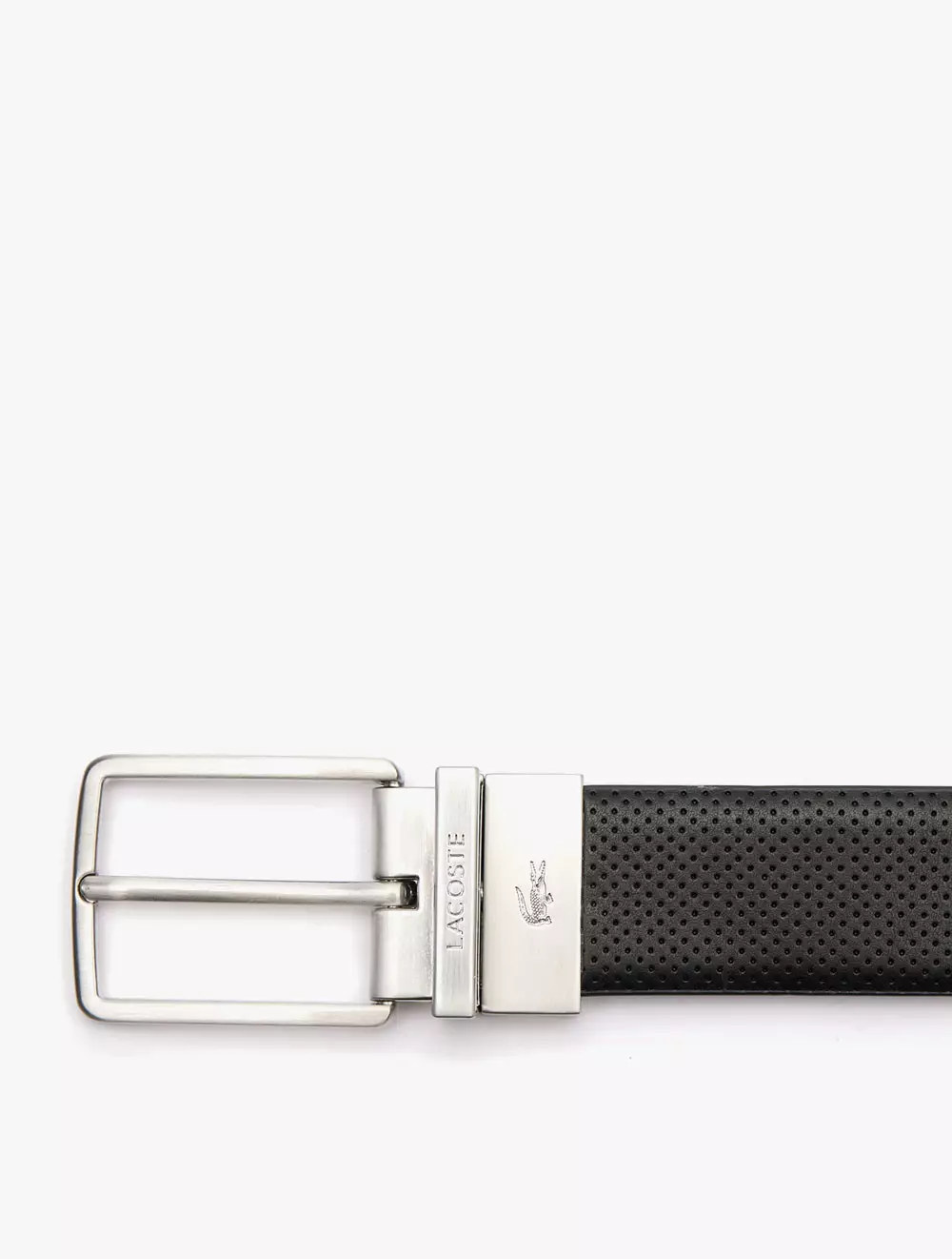 Reversible Leather Belt - BLACK