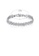 Glamorousky white Fashion Simple Geometric Rectangular Cubic Zirconia Bracelet 2DAF0AC35B6114GS_2