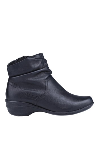 Hush Puppies Sepatu Boots Wanita Arabell Mid BT - Black