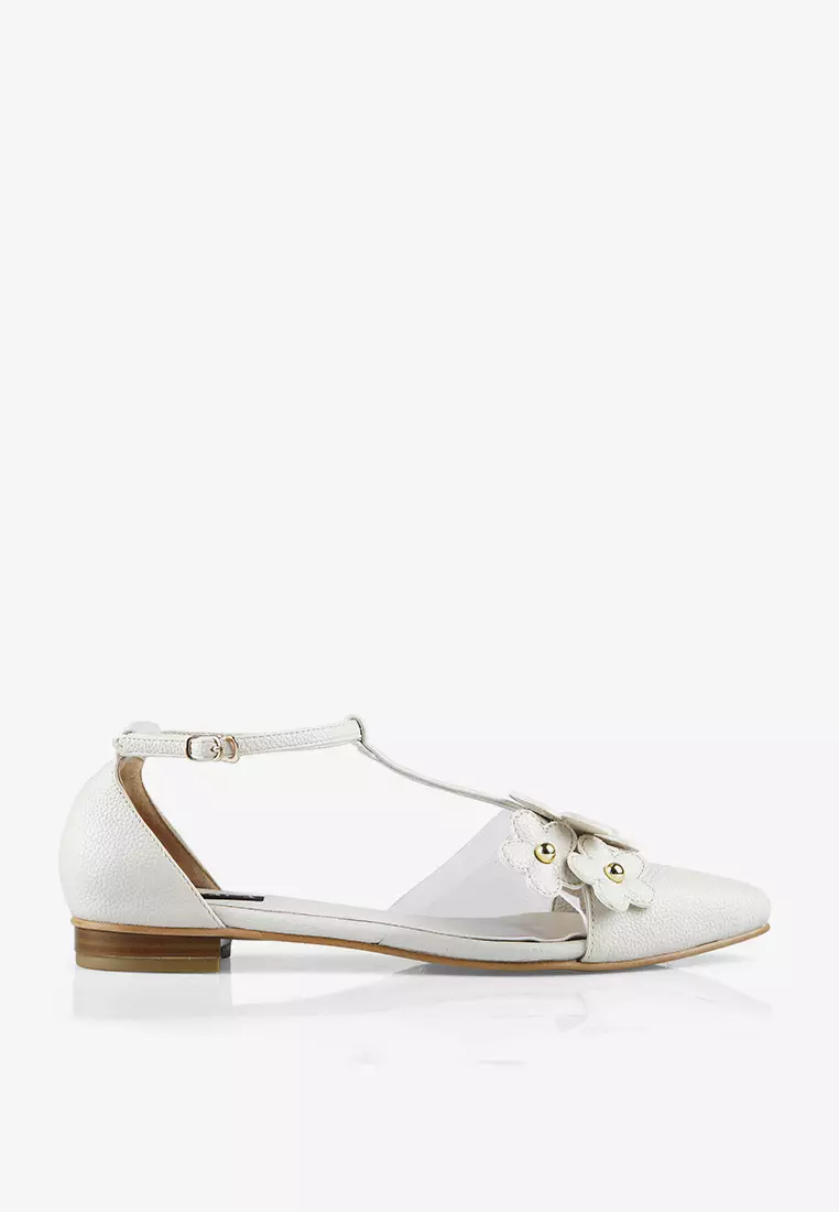 INPACA Artemish Flatshoes Sepatu Flat Wanita Sepatu Kerja Flat Metallic