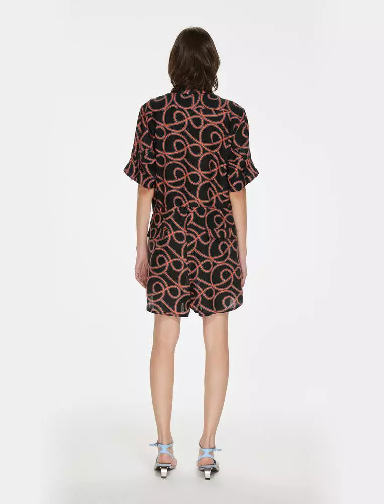 JNBY Women's Music Note Print Jumpsuit