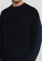 CK CALVIN KLEIN blue Merino Wool Recycled Polyester Crew - Band Details F017CAAEB2CE82GS_3