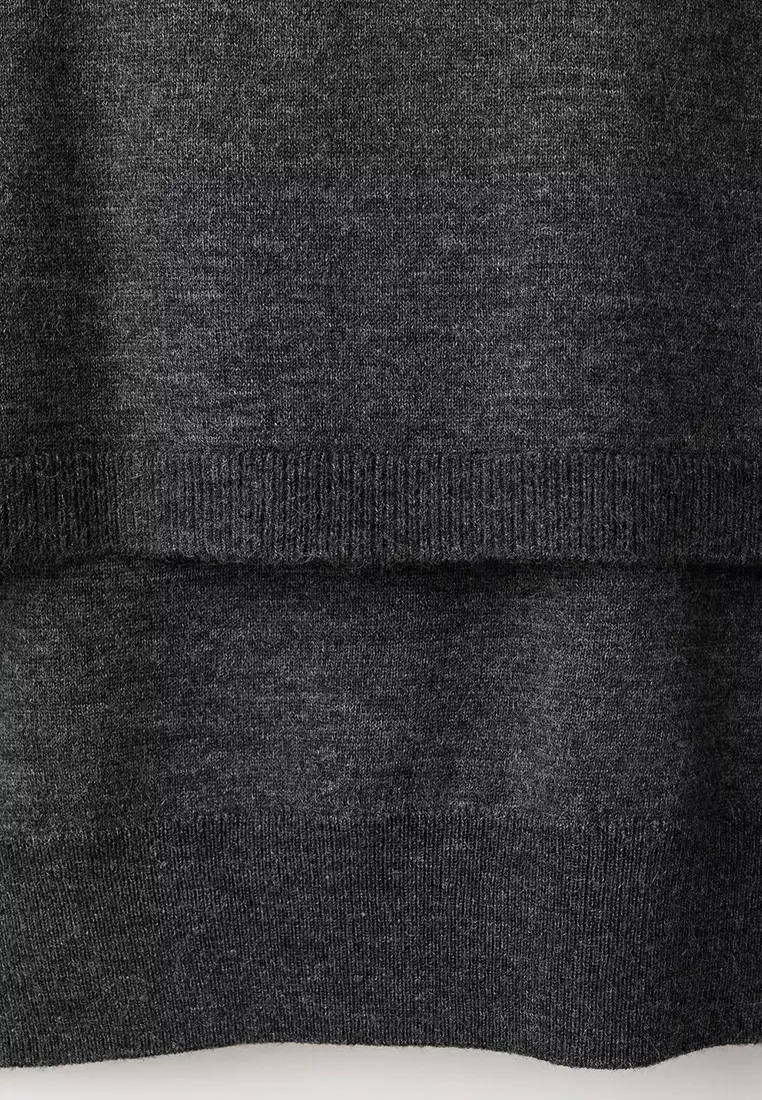 Combined-Design Sweater