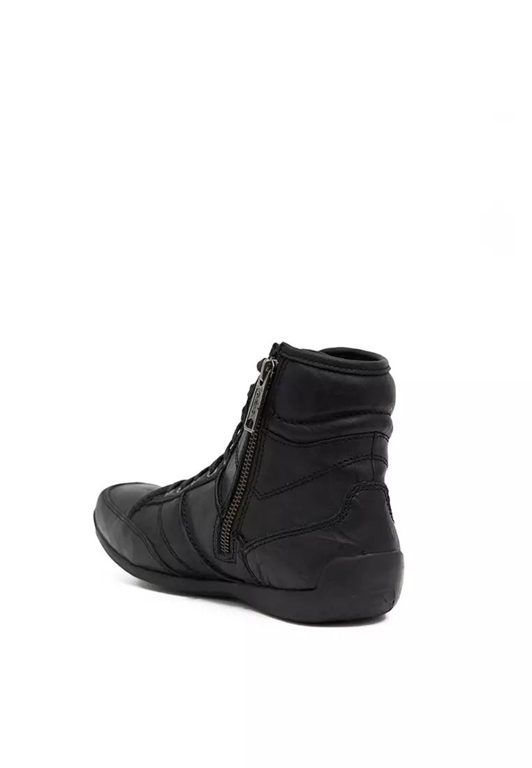 Sepatu Wanita Boots Casual Gino Mariani Elario 16 Hitam