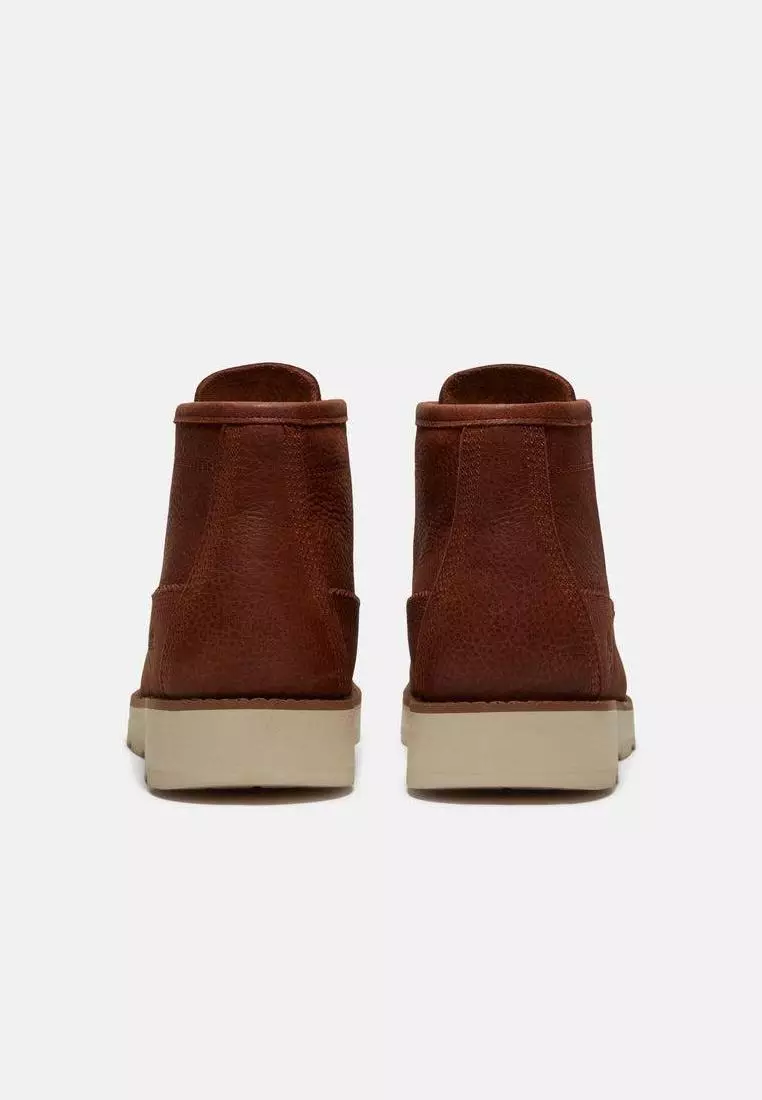 Men’s Britton Mills Mid Chukka Boot (Rust Full Grain)