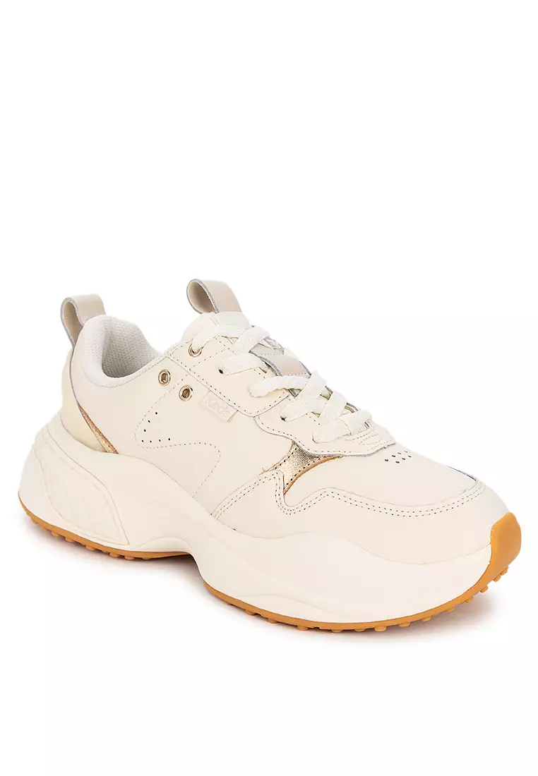 Discount on Keds  shoes - SKU: Cross City Trainer Leather Sneakers
