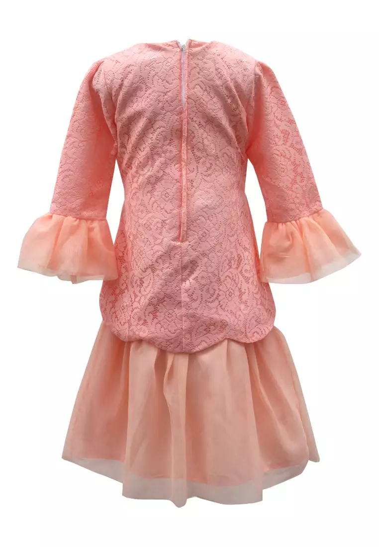 Two Mix Gamis Anak Perempuan / Pakaian Muslim Anak Cewek 4147