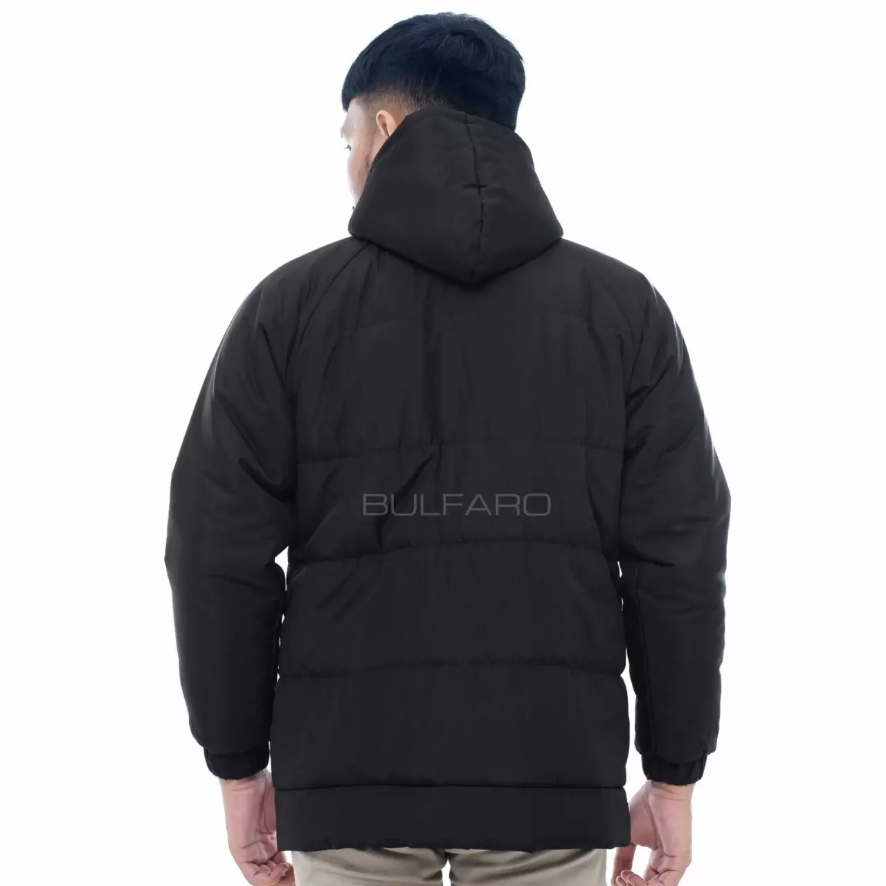 Jaket Puffer Stormy Black