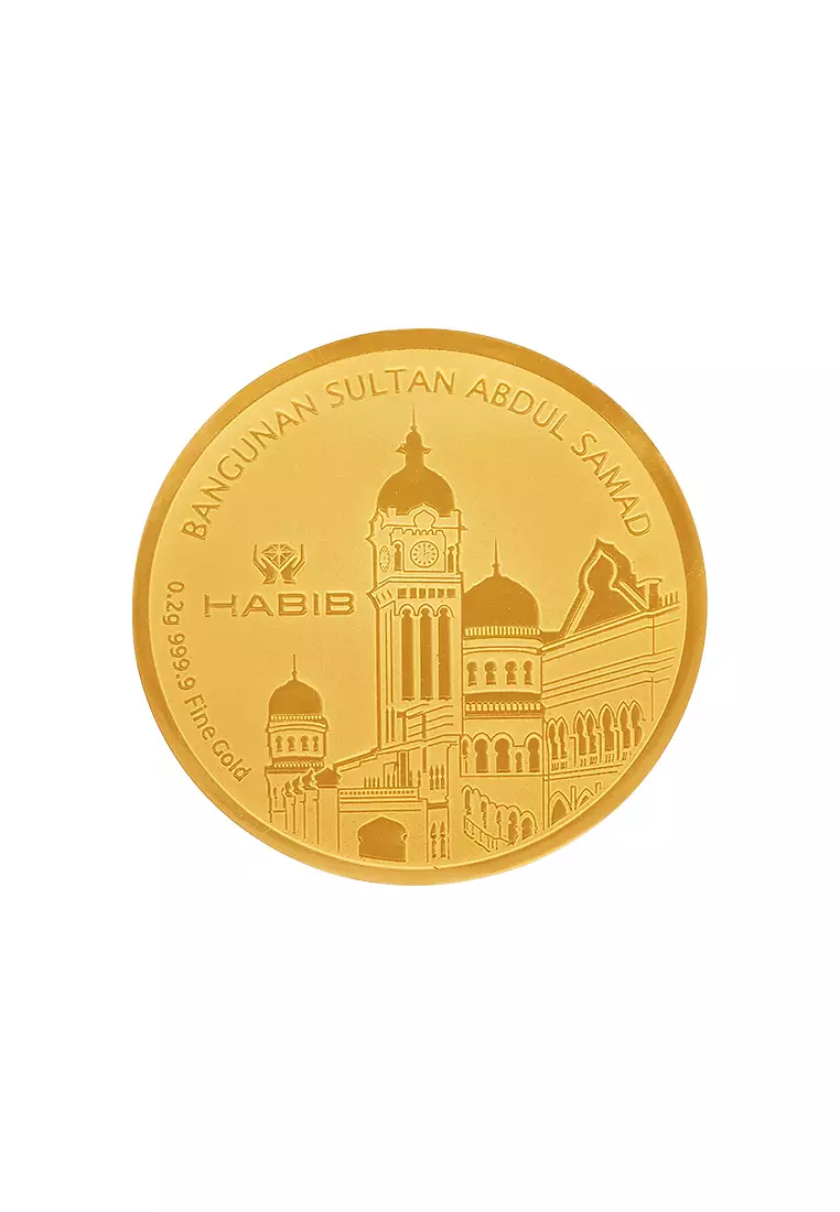 HABIB Sultan Abdul Samad Building | 999.9 Gold Wafer Coin (0.20g)