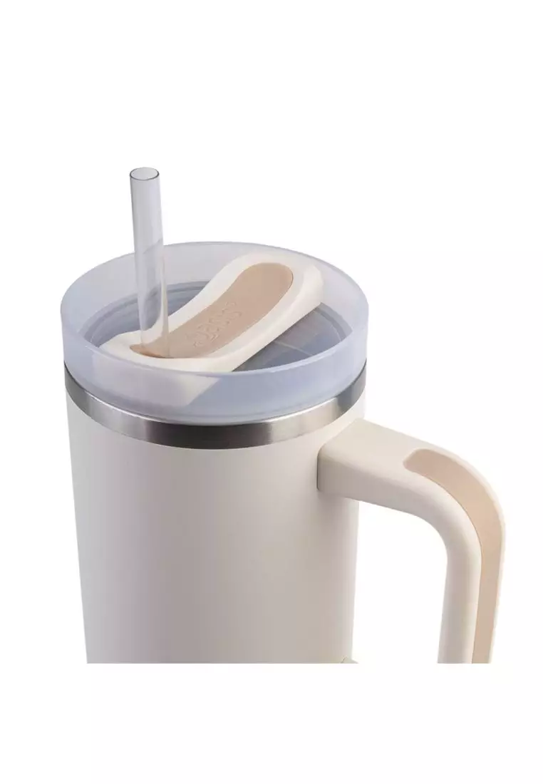 Oasis Stainless Steel Insulated Commuter Travel Tumbler 1.2L - Alabaster