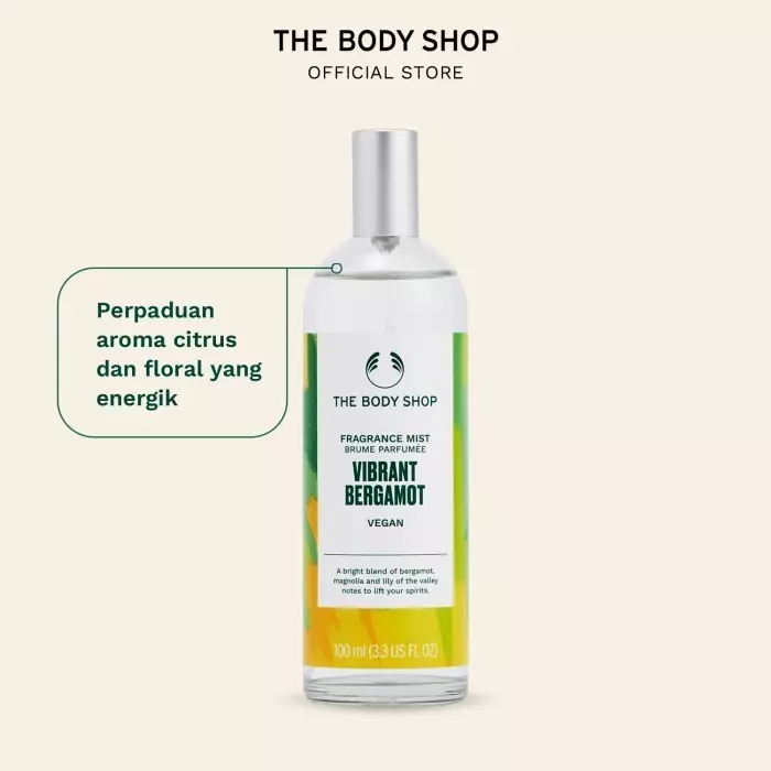 Vibrant Bergamot Body Mist 100ml