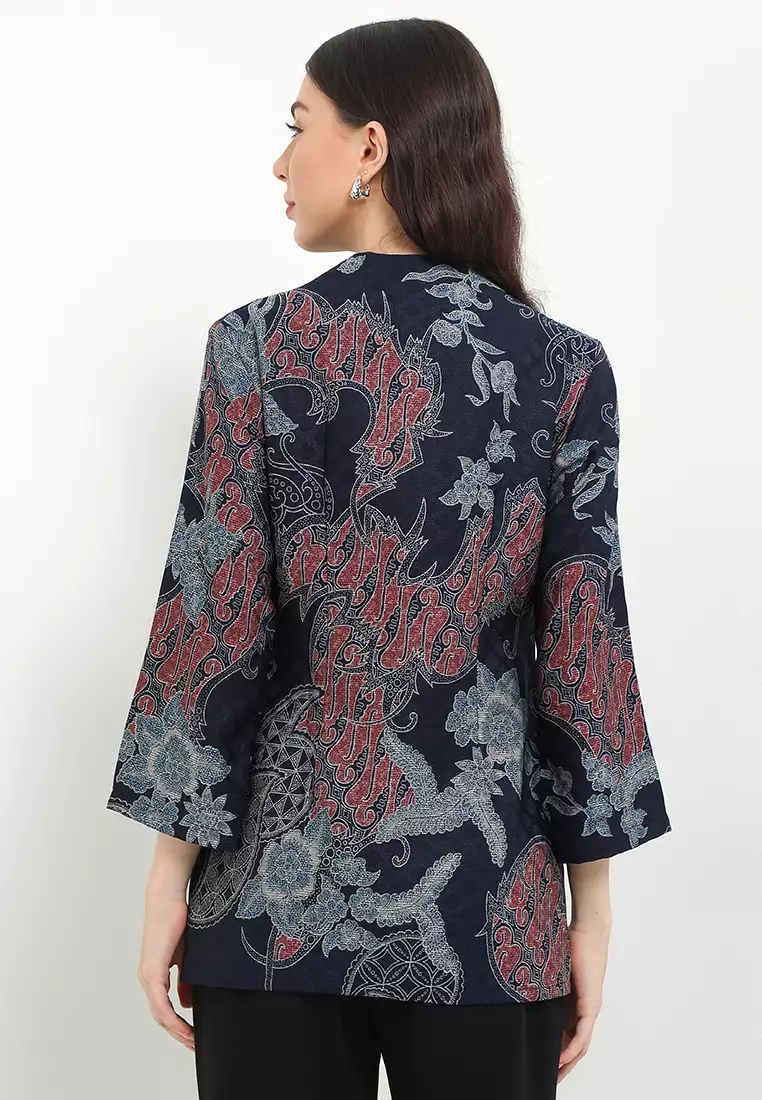 Blouse Batik Parang Kembang