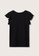 MANGO KIDS black Ruffled Sleeve T-Shirt D13B9KAA991AF8GS_2
