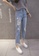 XAFITI blue Women Fringe Hem Jeans BABF8AA9BEE123GS_3