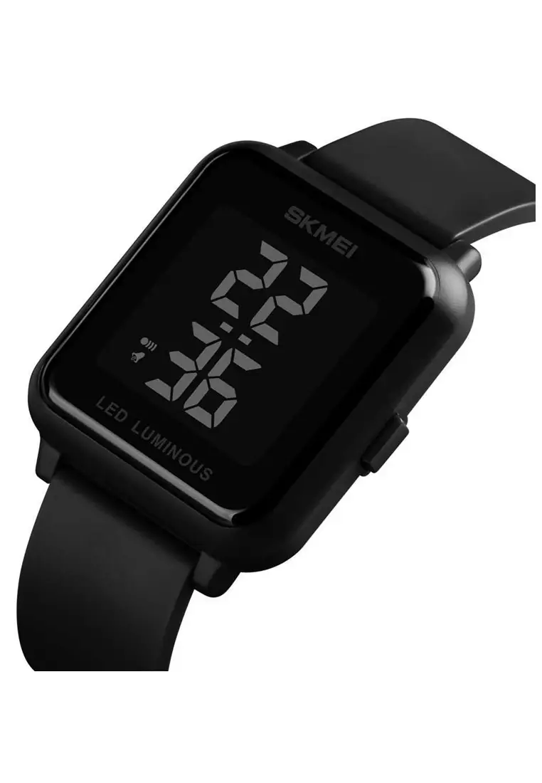 Jam Tangan Digital Pria Water Resistant 50m Strap Tali Material Silicone AB56 ORIGINAL